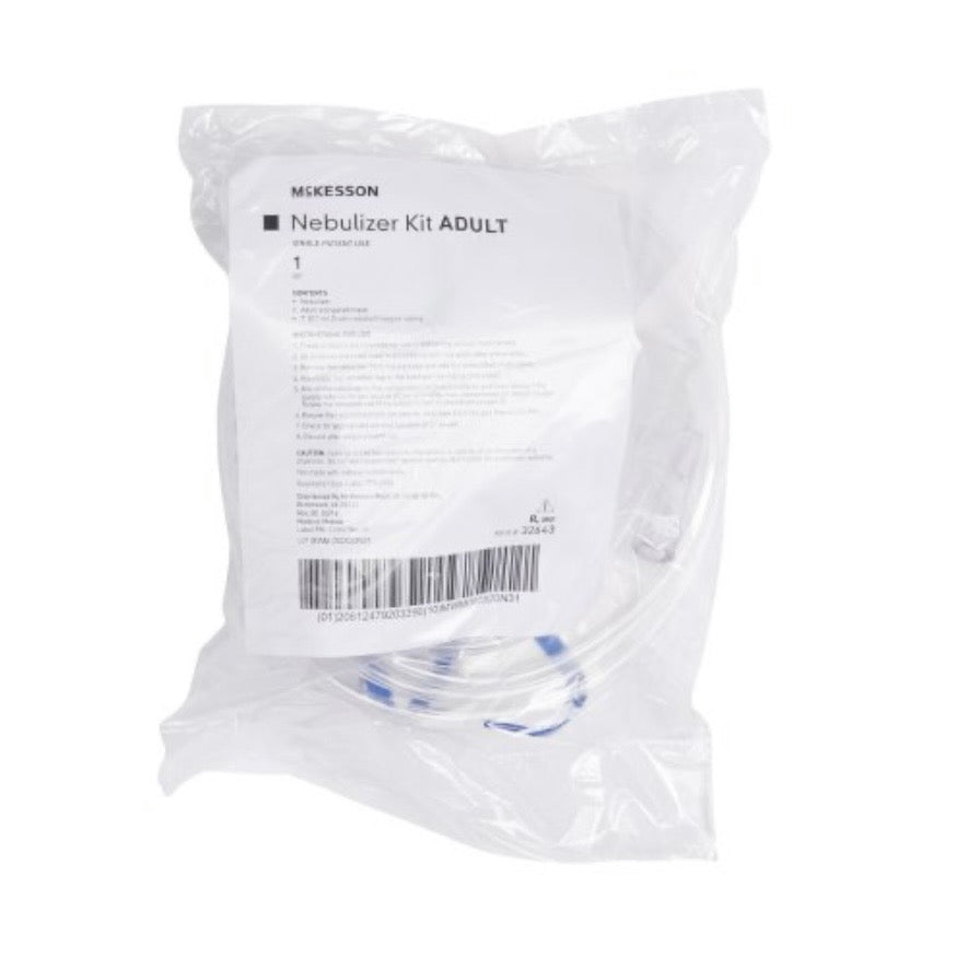 McKesson Handheld Nebulizer Kit, Small Volume Medication Cup, Adult Aerosol Mask Delivery