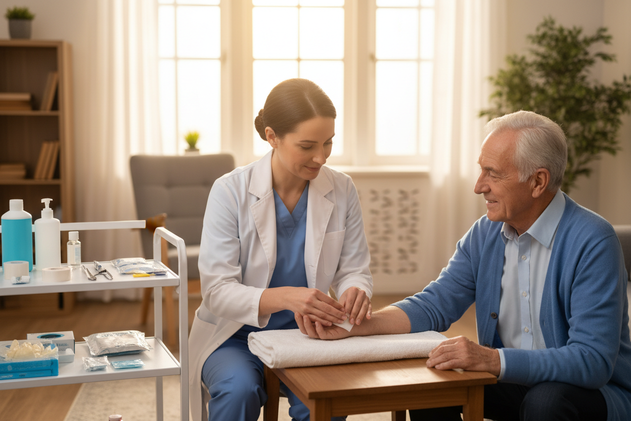 Wound Care Dressings for Home Care & Clinical Use