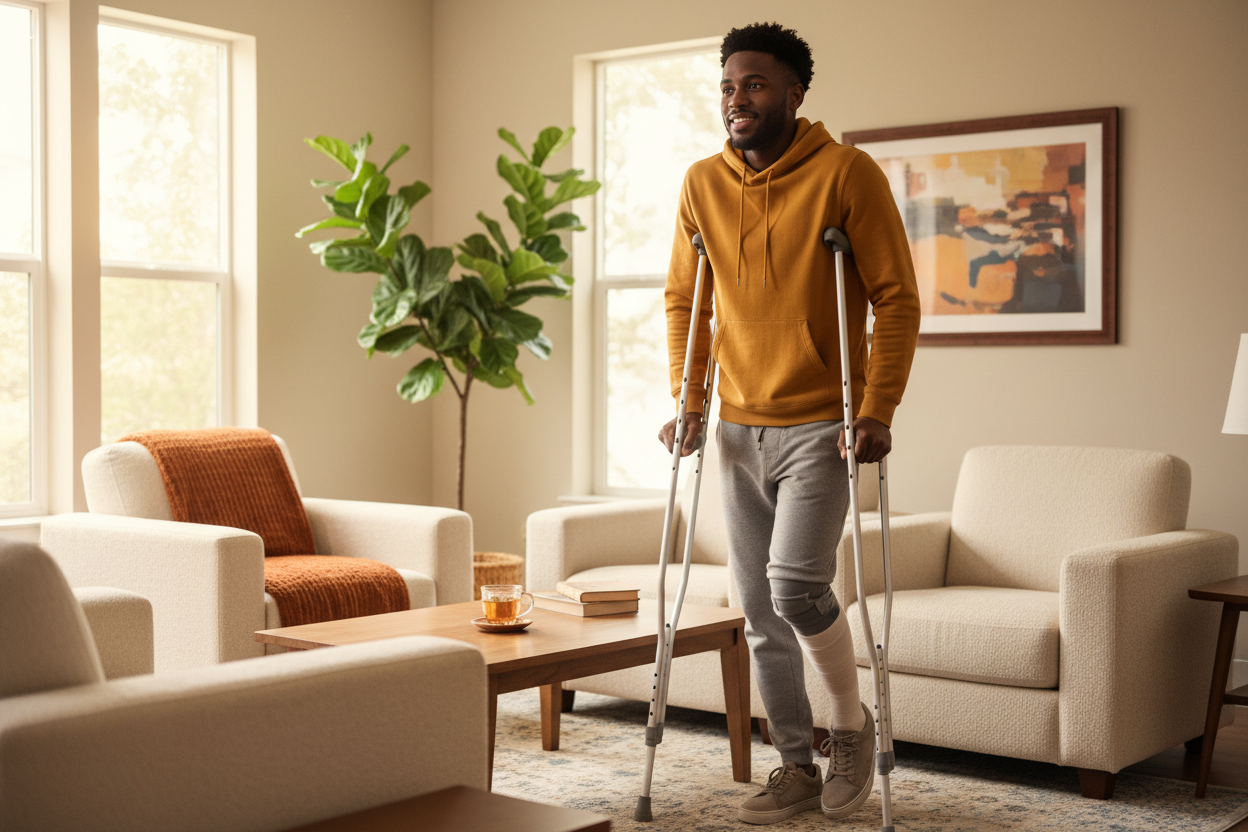 Crutches for Post-Injury & Post-Surgery Recovery