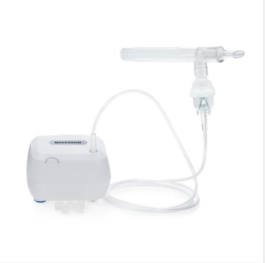McKesson Compressor Nebulizer System, Small Volume Medication Cup, Adult / Pediatric Mouthpiece Delivery