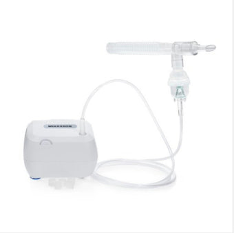 compare product McKesson Compressor Nebulizer System, Small Volume Medication Cup, Adult / Pediatric Mouthpiece Delivery