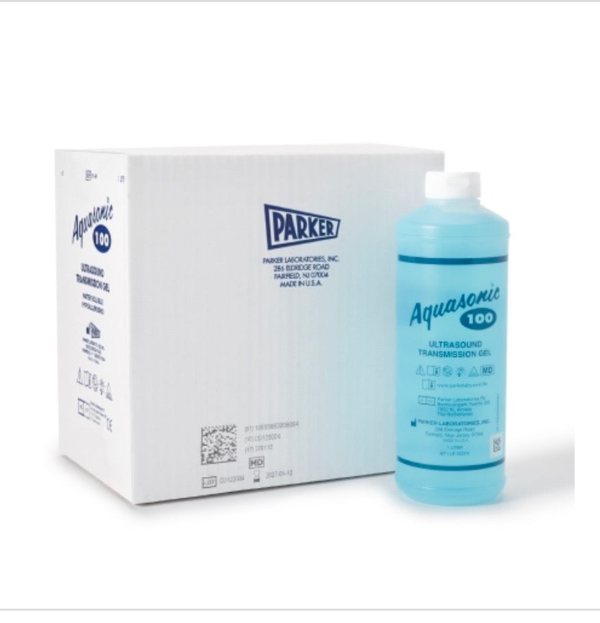 Aquasonic 100 Transmission Ultrasound Gel, 1-liter Bottle with Dispenser Cap