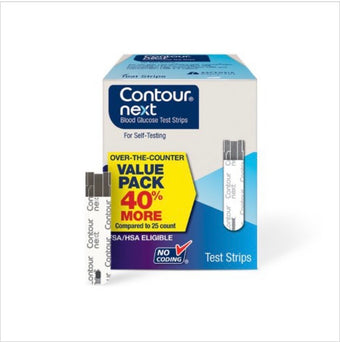 compare product Contour Next Blood Glucose Test Strips - Box