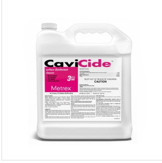 CaviCide Surface Disinfectant, Alcohol Based, 2.5-gallon jug