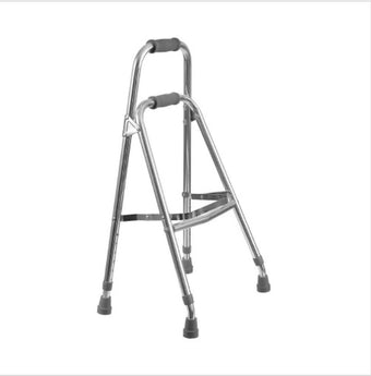 compare product DMI Folding Walker, Silver