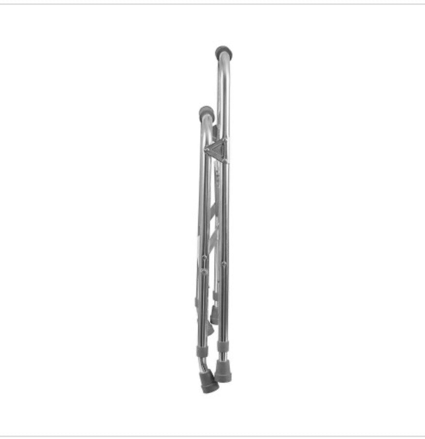 DMI Folding Walker, Silver