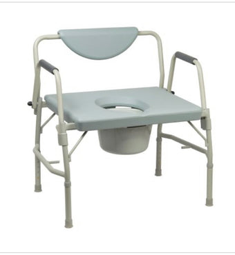 compare product McKesson Bariatric Commode Chair