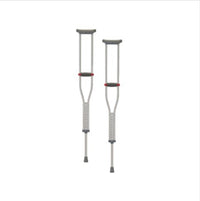 Quick Adjust Underarm Crutches for Adults 5'2" – 5'10"