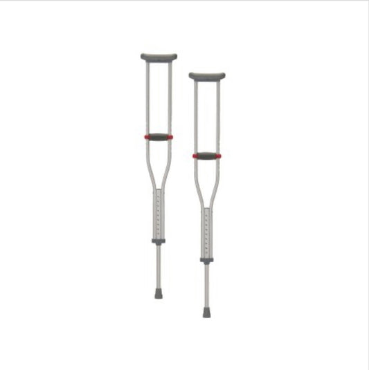 Quick Adjust Underarm Crutches for Adults 5'2" – 5'10"