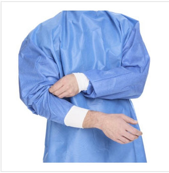 compare product Cardinal Health Nonreinforced Surgical Gown, 3-Layer Microfiber, Extra Large